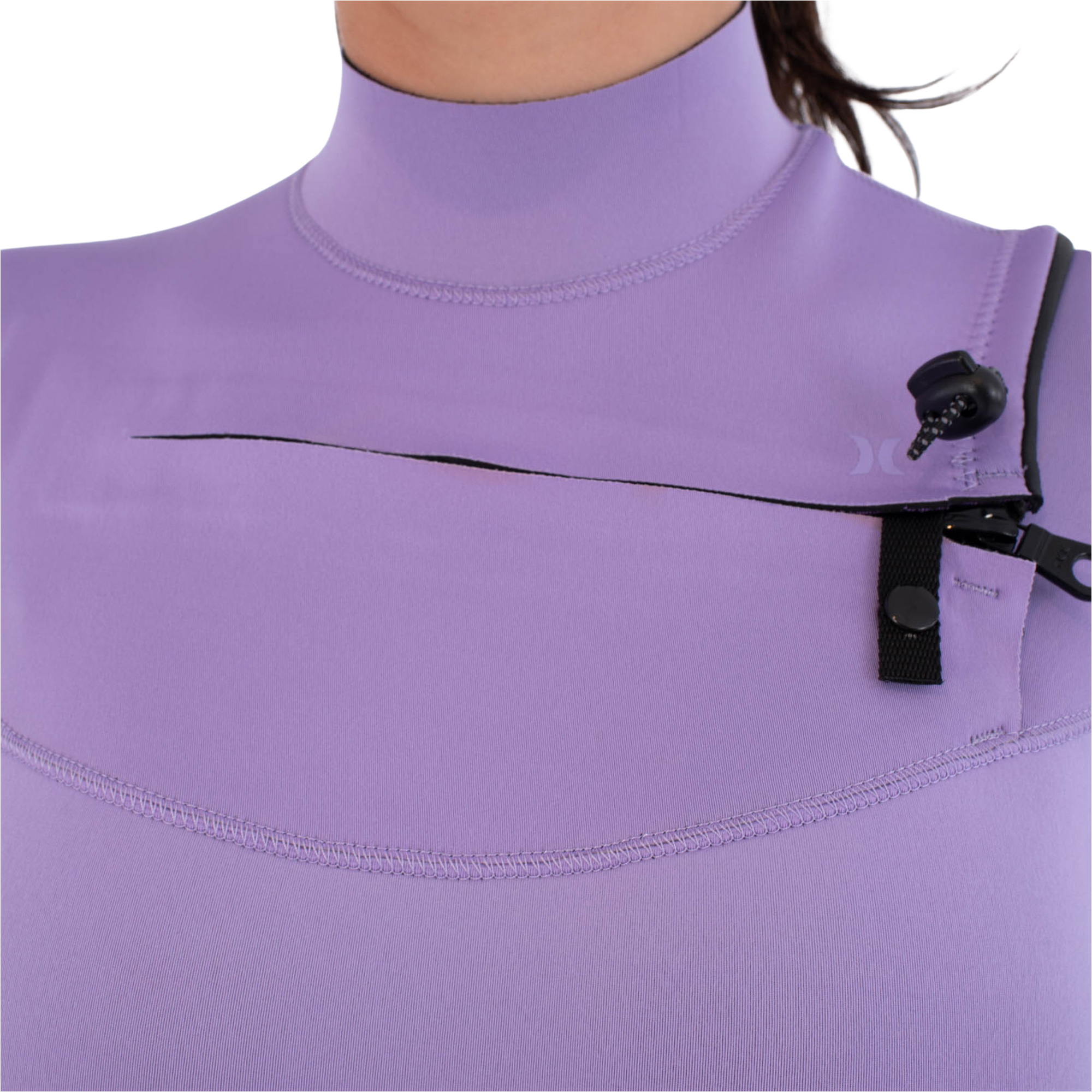 2026 Hurley Womens Air 3/2mm Chest Zip Wetsuit WFS0013312 - Lavander